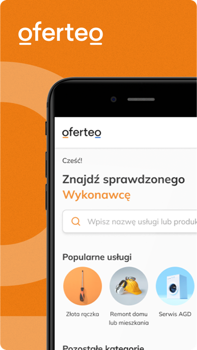 Oferteo znajdź Wykonawcę Screenshot