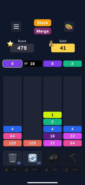 Stack Merge Mobile screenshot 2