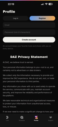 DAZ Radio screenshot 4