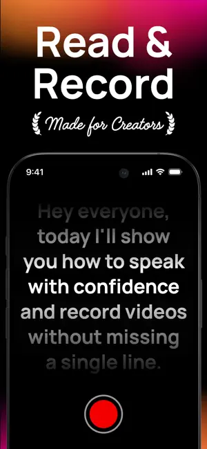 Teleprompter For Video by Sway screenshot 1