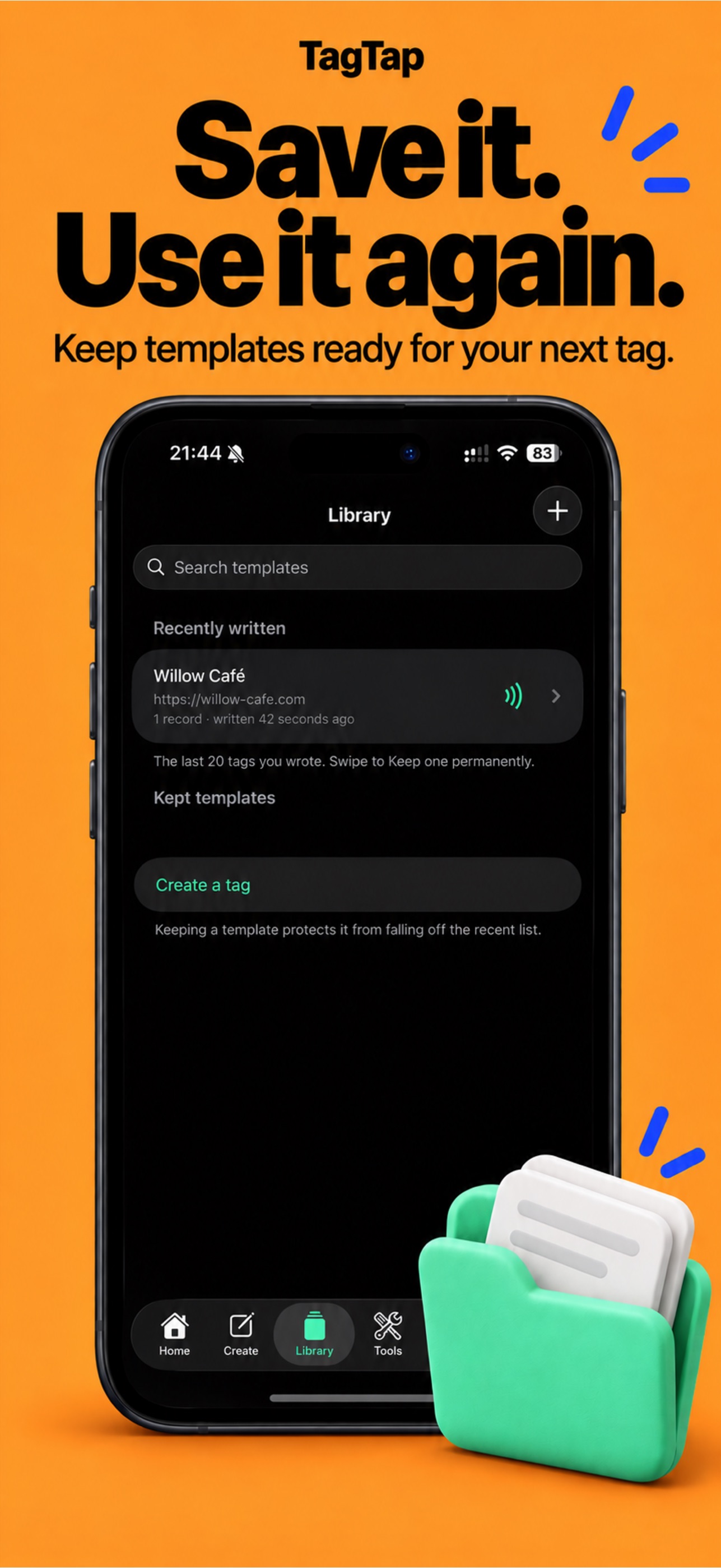 Screenshot 4 of TagTap - NFC Reader & Writer