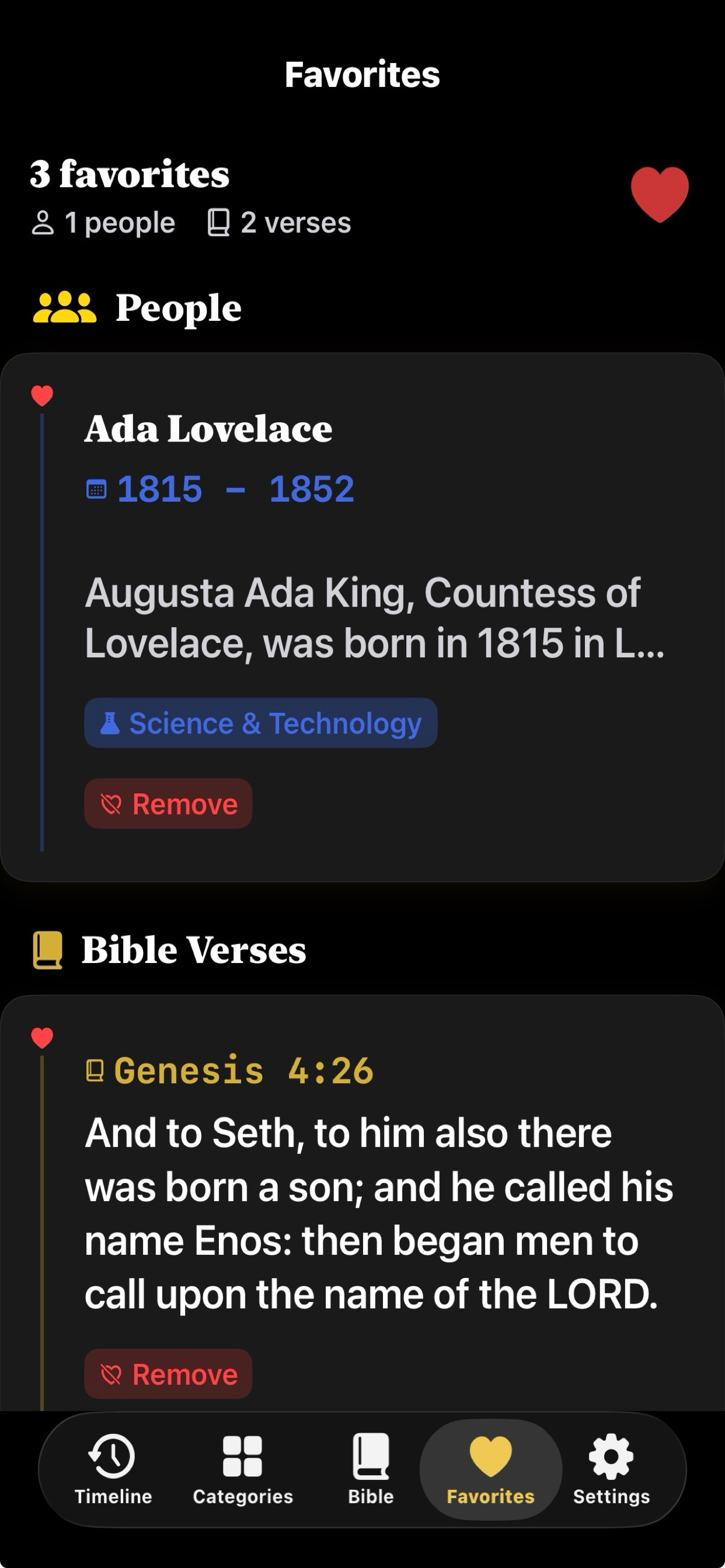 History Stories screenshot 7