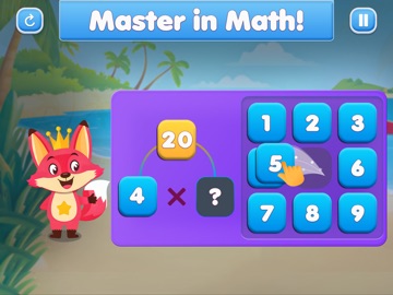 Math Kids Learning Games iPad screenshot