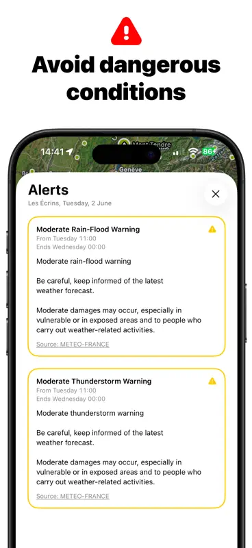 Mountain weather: PeakWeather screenshot 3 of 6