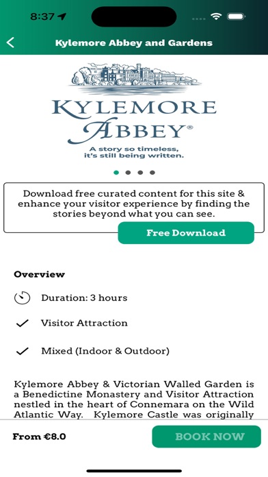Great Visitor Experiences Screenshot