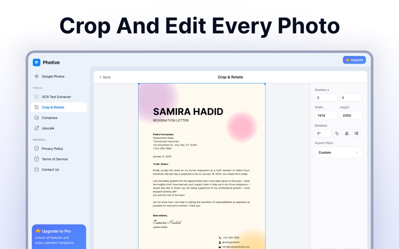 App for Google Photos ・ iPhone screenshot