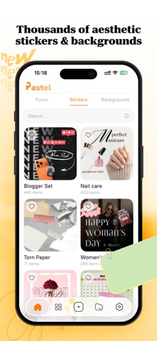 Add text to photo: Pastel Screenshot 4