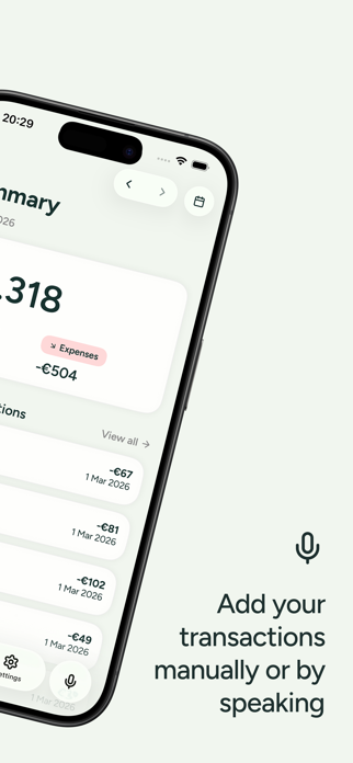 Trace: Expense Tracker Screenshot 2 of 9