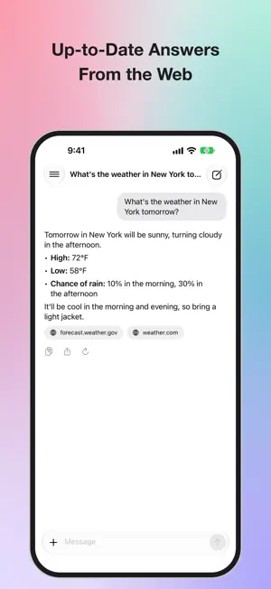 Hey AI: Private AI Chat screenshot 2