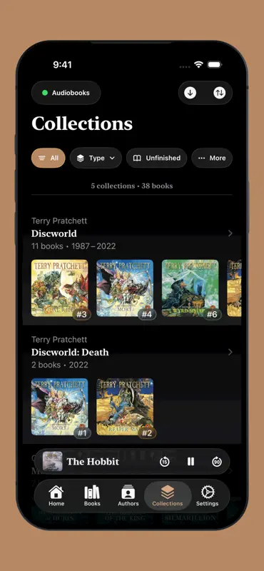 Prologue Audiobook Player screenshot 2 of 4