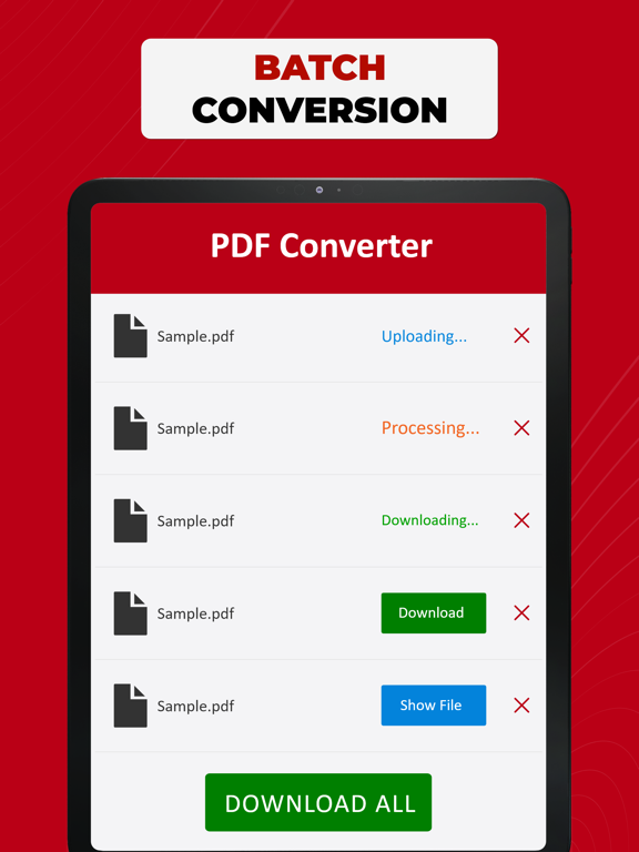 PDF Converter: Photo to PDF ! iPad screenshot 3 - Business app