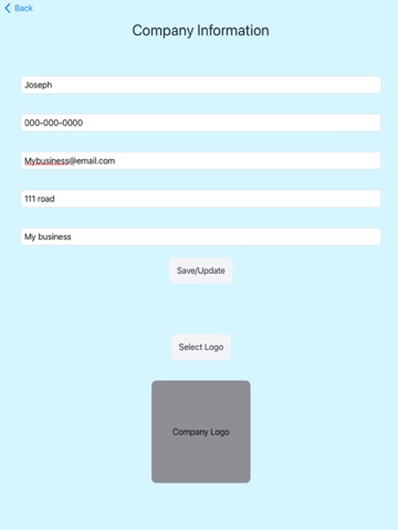 App screenshot