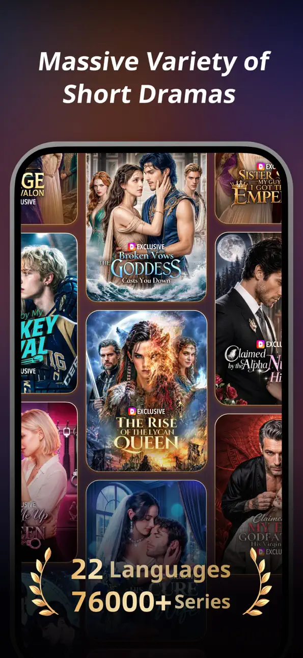 DramaWave - Dramas & Reels iOS Mod IPA screenshot 6 - iOS game interface