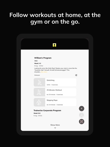 Team Evolve Coaching iPad screenshot
