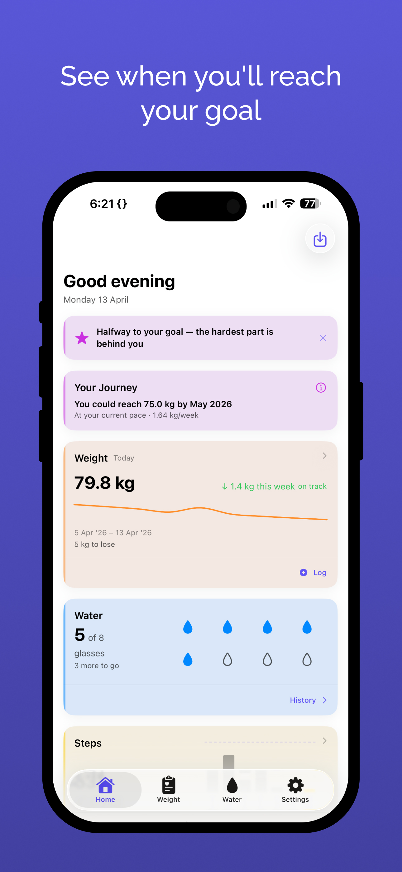 WayBalance: Weight Loss Trend screenshot 6