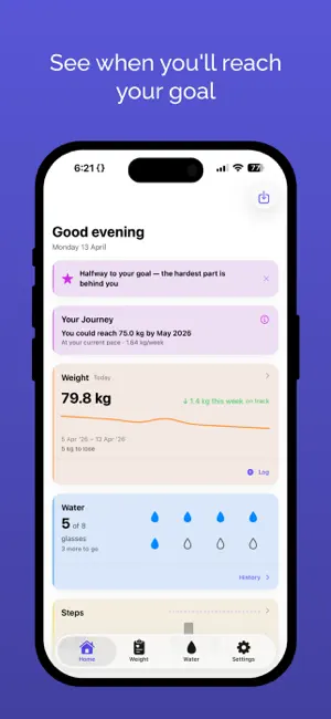 WayBalance: Weight Loss Trend screenshot 4