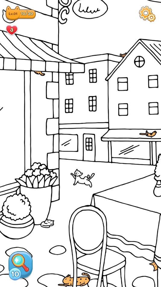 #5. Find Cat: Find Hidden Cats (iOS) 由: SENSOR NOTES JOINT STOCK COMPANY