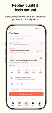 Phrase Replay: Capture & Learn Screenshot 5 of 10