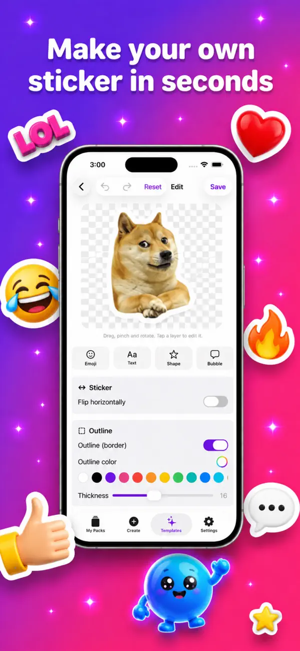 StickerLab - Sticker Maker screenshot