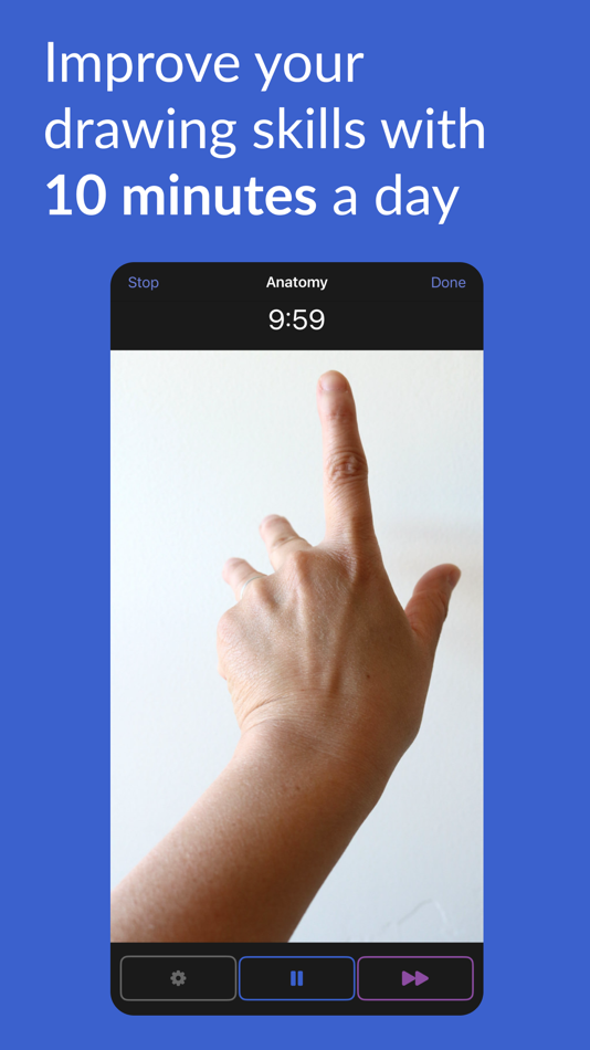 #1. Timed Sketch (iOS) Ved: Anthony Williams