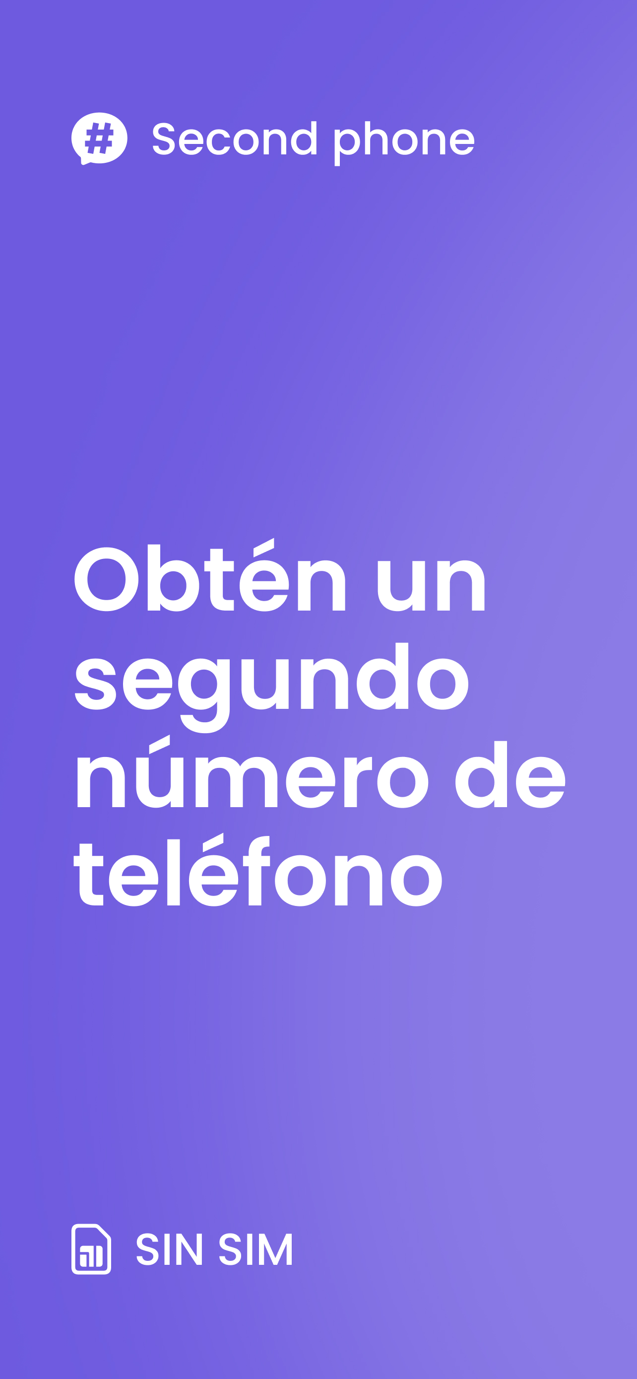 Segundo Numero e SIM: Llamadas