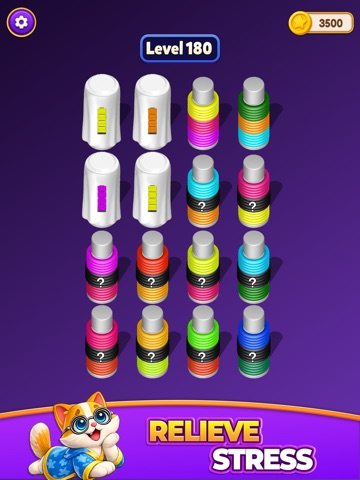 Slinky Sort 3D iPad screenshot