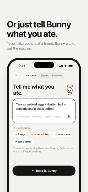 KetoBunny: AI Calorie Tracker screenshot 4