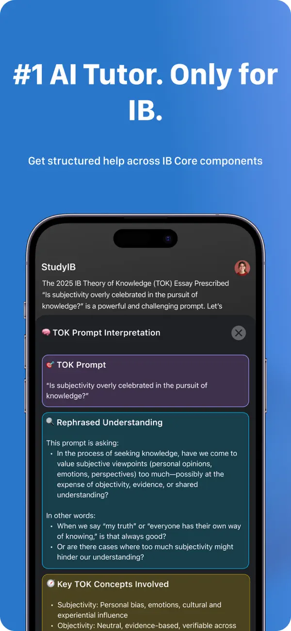 #5. StudyIB (iOS) Ved: Intelligence Education Technology Pty Ltd