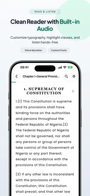 Constitution of Nigeria 1999 screenshot 4