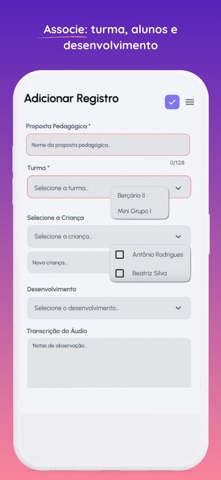 Memoz - Registro Pedagógico screenshot