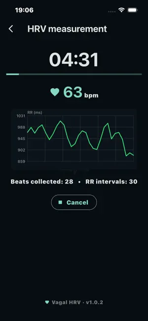 Vagal HRV: Guided Breathing screenshot 4
