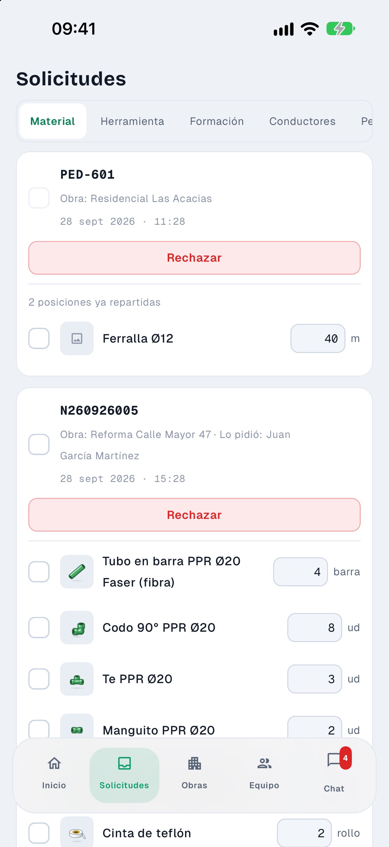 Screenshot 2 of Teciforp Encargado