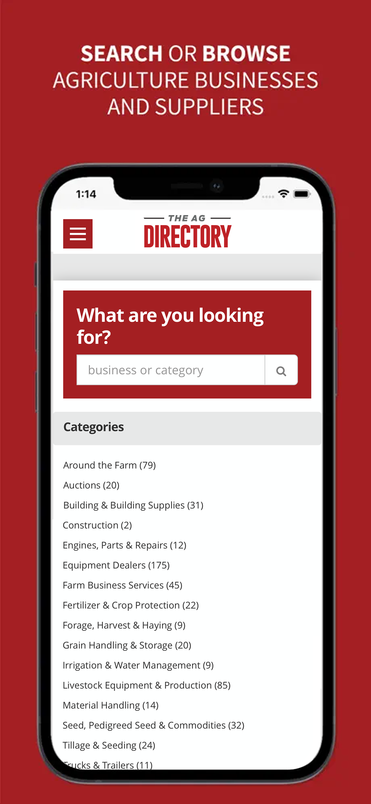 The Ag Directory screenshot 2