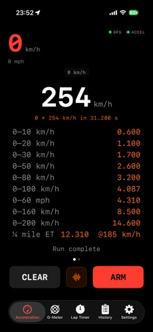 GinnyPix Racetimer Screenshot 1 of 7