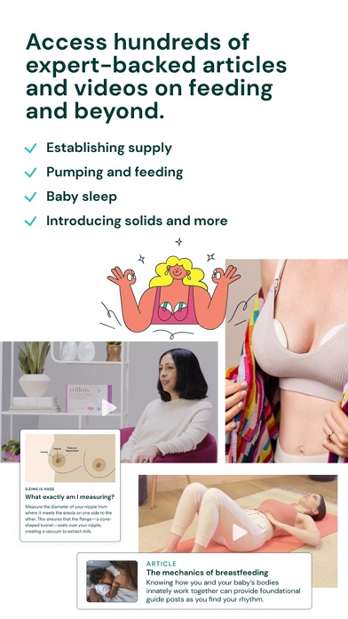 Willow® iPhone screenshot 7 - Health & Fitness app