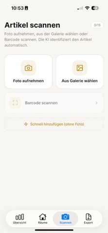 Vault – Home Inventory screenshot