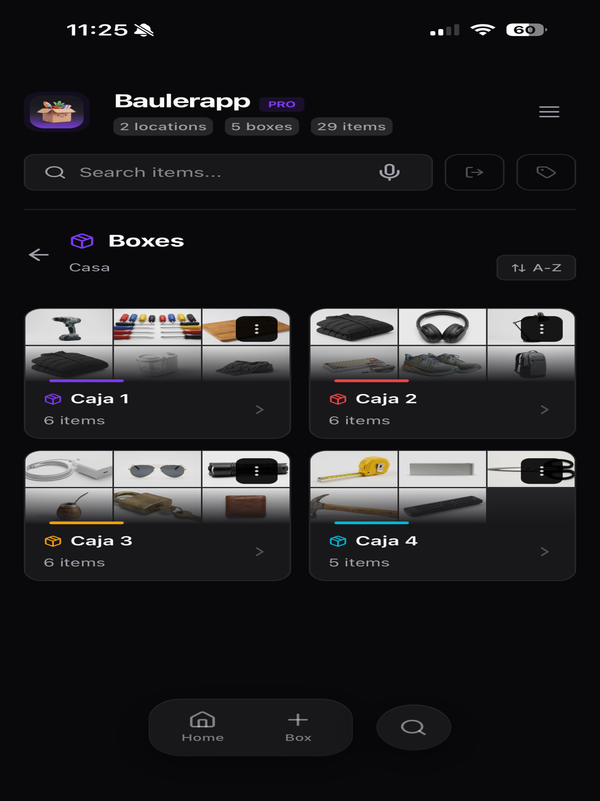 Baulerapp: Home Inventory