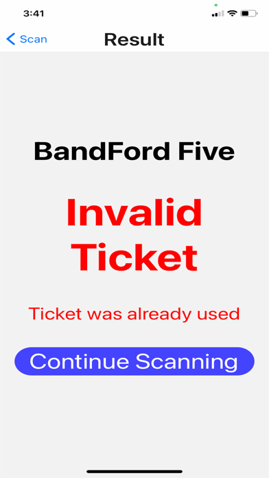 Screenshot #2 pour Gig Alliance Scanner