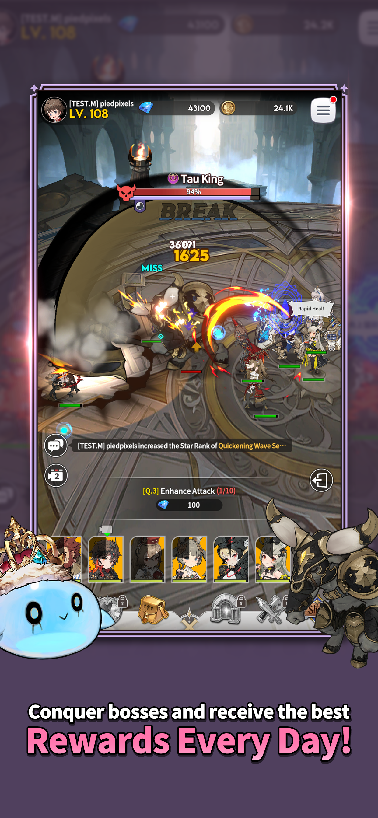 Gran Saga Idle:KNIGHTSxKNIGHTS