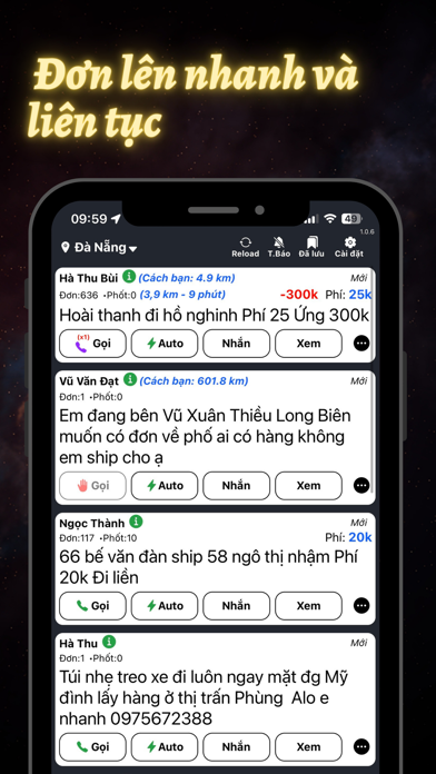 GOJO - Shipper Tự Do Screenshot