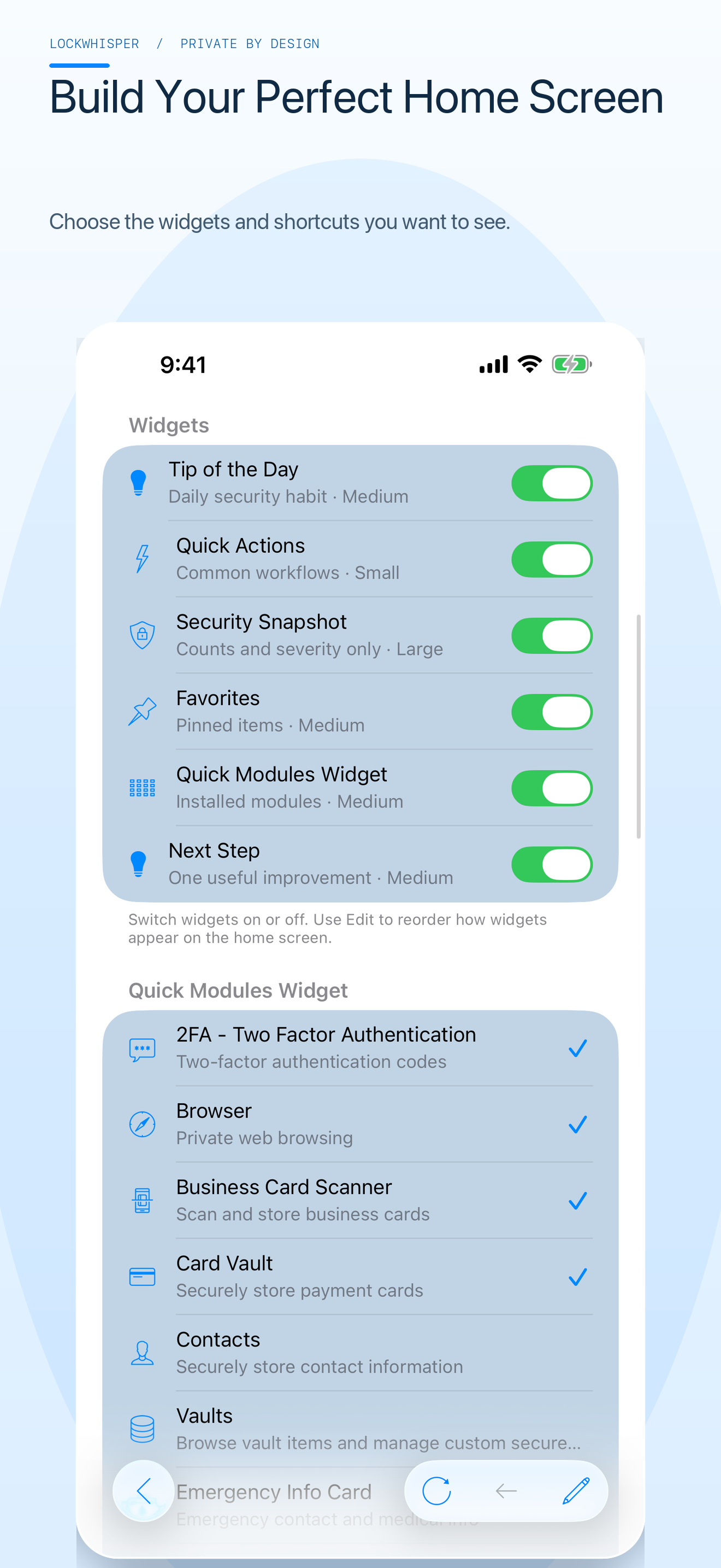 LockWhisper screenshot 5