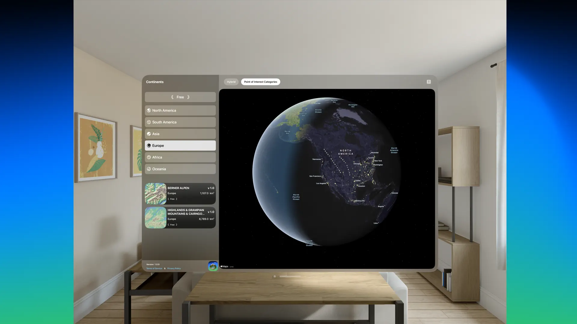 Topomorph screenshot