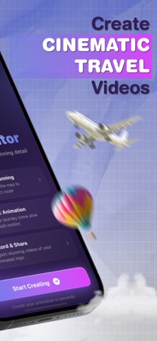 MapVibe: Travel Video Maker screenshot