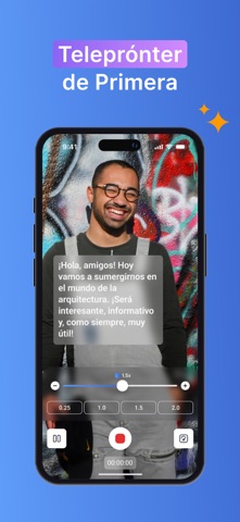 Teleprompter Para Video - Pro iPhone screenshot 1