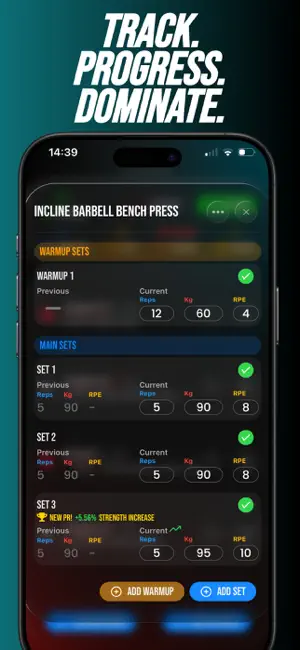 ThePack: Gym & Run Tracker screenshot 4