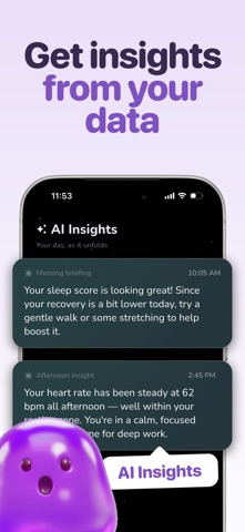 Boddy: Stress & Sleep Monitor iPhone screenshot