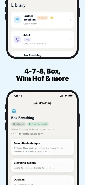 Breathing Exercises – Lunair screenshot 3