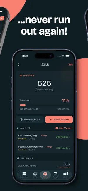 Ammofy - Gun & Ammo Tracker screenshot 3