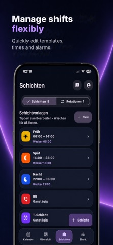 ShiftAlarm – Shift Calendar Screenshot 3 of 7