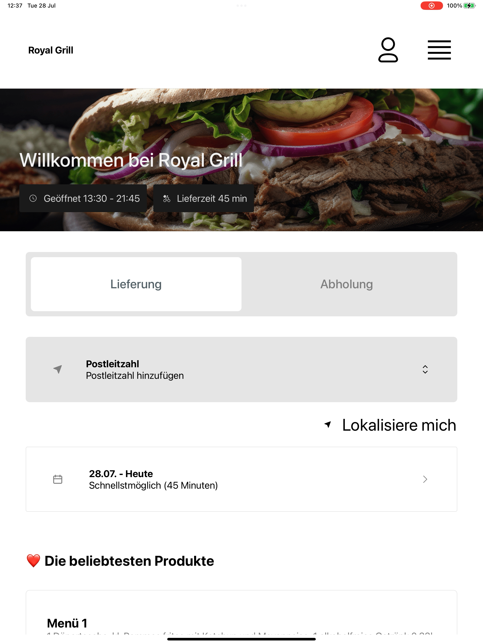 Royal Grill DE screenshot 14